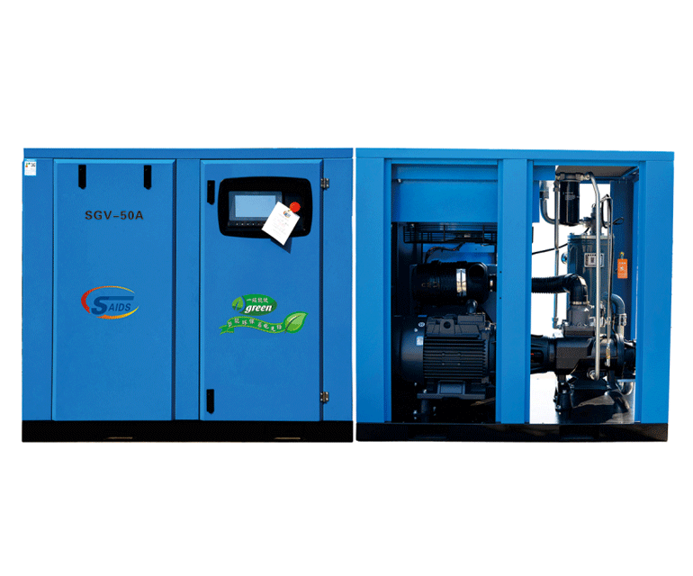 SGV系列單級(jí)壓縮永磁變頻螺桿空氣壓縮機(jī)